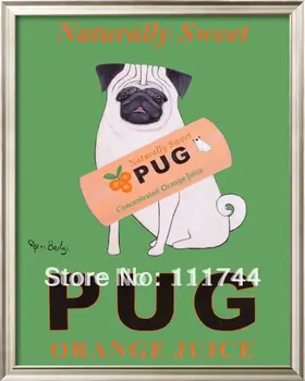 Buy art online modern painting 100% handmade High quality Pug Orange Juice by Ken Bailey canvas
Buy art online modern painting 100% handmade High quality Pug Orange Juice by Ken Bailey canvas