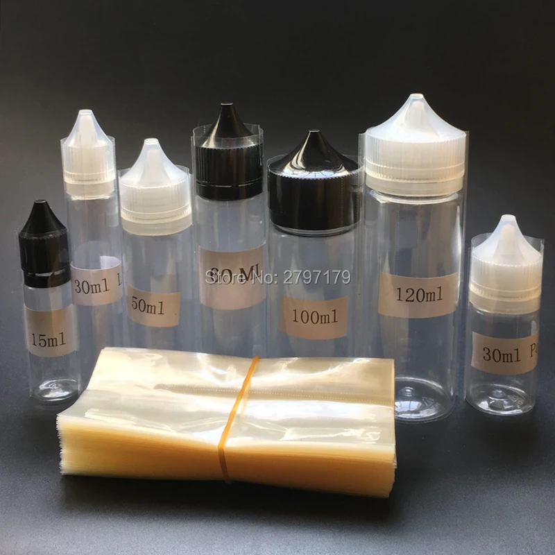 1000pcs Clear PVC Heat Shrink Wrap Film for 15ml 30ml 50ml 60ml 100ml 120ml Pen Bottle Shrink Film Shrink Seal
1000pcs Clear PVC Heat Shrink Wrap Film for 15ml 30ml 50ml 60ml 100ml 120ml Pen Bottle Shrink Film Shrink Seal