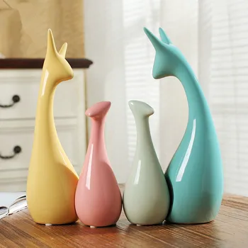 4pcs porcelain family deer craft art figurines home decor handicraft ceramic aniaml furnishings room decorations wedding gift
4pcs porcelain family deer craft art figurines home decor handicraft ceramic aniaml furnishings room decorations wedding gift
