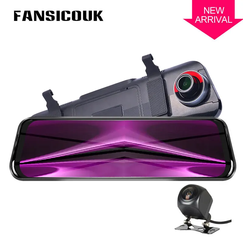 20190 10" Stream Rearview Mirror Camera HD 1080P Dash Cam Dual Lens Auto Registrar Night Vision G-sensor Video Recorder Car DVR
20190 10" Stream Rearview Mirror Camera HD 1080P Dash Cam Dual Lens Auto Registrar Night Vision G-sensor Video Recorder Car DVR