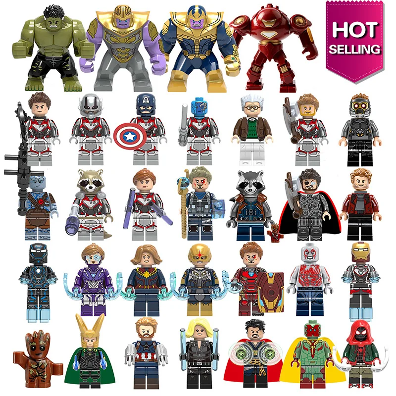 Marvels Avengers 4 Endgame Quantum warfare Iron Man Thor Rocket Raccoon War Machine Hulk Building Blocks Toys
Marvels Avengers 4 Endgame Quantum warfare Iron Man Thor Rocket Raccoon War Machine Hulk Building Blocks Toys