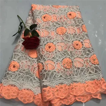 Latest Swiss African Lace 2018 Fushia Orange Bridal Lace Fabric Wedding Dress Dubai Nigeria Tulle Lace Fabric For Women(WDLY-219
Latest Swiss African Lace 2018 Fushia Orange Bridal Lace Fabric Wedding Dress Dubai Nigeria Tulle Lace Fabric For Women(WDLY-219