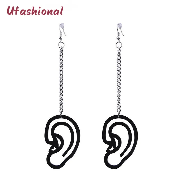 Ufashional aretes de mujer Acrylic Ear Tassel black african punk long big Drop Dangle Earrings For Women Statement jewelry 2019
Ufashional aretes de mujer Acrylic Ear Tassel black african punk long big Drop Dangle Earrings For Women Statement jewelry 2019