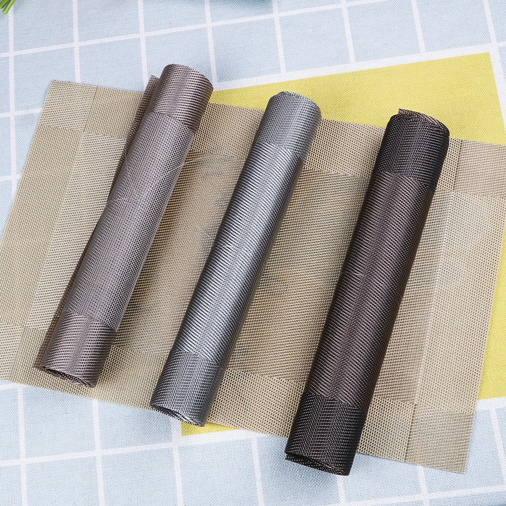 NICEYARD Dining Table Mat Disc Pads Bowl Pad Coasters Table Decoration PVC Fashion Weave Placemat
NICEYARD Dining Table Mat Disc Pads Bowl Pad Coasters Table Decoration PVC Fashion Weave Placemat