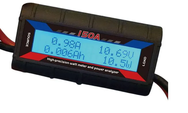 150A 60V DC Digital Display Watt Meter & Power Analyzer with Backlight LCD FOR model RC Airplane
150A 60V DC Digital Display Watt Meter & Power Analyzer with Backlight LCD FOR model RC Airplane