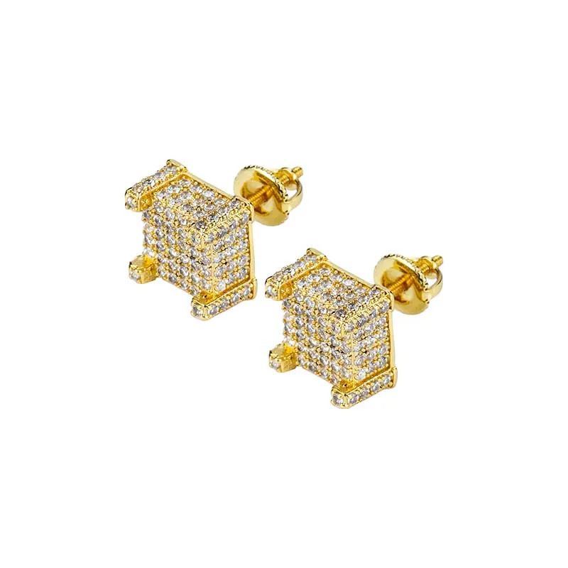 Hip Hop Stud Earrings Bling Bling Iced Out Micro Pave Cubic Zircon Earring Hiphop Jewelry Threaded Ear Cap Dropshipping APK1995
Hip Hop Stud Earrings Bling Bling Iced Out Micro Pave Cubic Zircon Earring Hiphop Jewelry Threaded Ear Cap Dropshipping APK1995