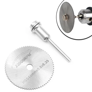 44MM HSS Cutting Disc Grinder Cutter Circular Saw Rotary Blades Rotary Tool with Rod
44MM HSS Cutting Disc Grinder Cutter Circular Saw Rotary Blades Rotary Tool with Rod
