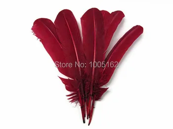 Wholesale 200pcs burgundy goose feathers12-14 inch Turkey quill round Feathers for costumes
Wholesale 200pcs burgundy goose feathers12-14 inch Turkey quill round Feathers for costumes
