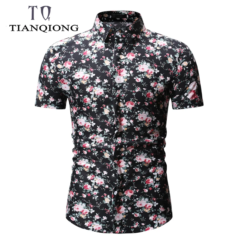 New Fashion Mens Summer Beach Hawaiian Shirt 2019 Brand Short Sleeve Plus Size Floral Shirts Men Casual Clothing Camisas
New Fashion Mens Summer Beach Hawaiian Shirt 2019 Brand Short Sleeve Plus Size Floral Shirts Men Casual Clothing Camisas