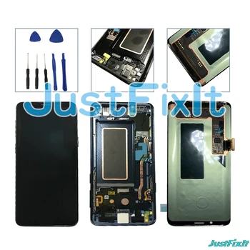 Original For Super Amoled Samsung Galaxy S9 S9 Plus G965 G960F Burn-in shdow LCD Display Touch Screen With Frame
Original For Super Amoled Samsung Galaxy S9 S9 Plus G965 G960F Burn-in shdow LCD Display Touch Screen With Frame