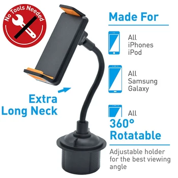 Adjustable Automobile Cup Holder Phone Mount for iPhone X 8 7 Plus 6s Samsung Galaxy S9 S8 S7 Edge Car Phone Holder 4-11 inch
Adjustable Automobile Cup Holder Phone Mount for iPhone X 8 7 Plus 6s Samsung Galaxy S9 S8 S7 Edge Car Phone Holder 4-11 inch