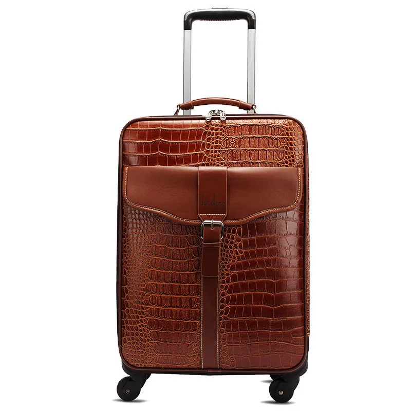 New fashion style vintage 22inch pu leather travel luggage bag on universal wheel,men and women black trolley luggageFGF-0004-22
New fashion style vintage 22inch pu leather travel luggage bag on universal wheel,men and women black trolley luggageFGF-0004-22