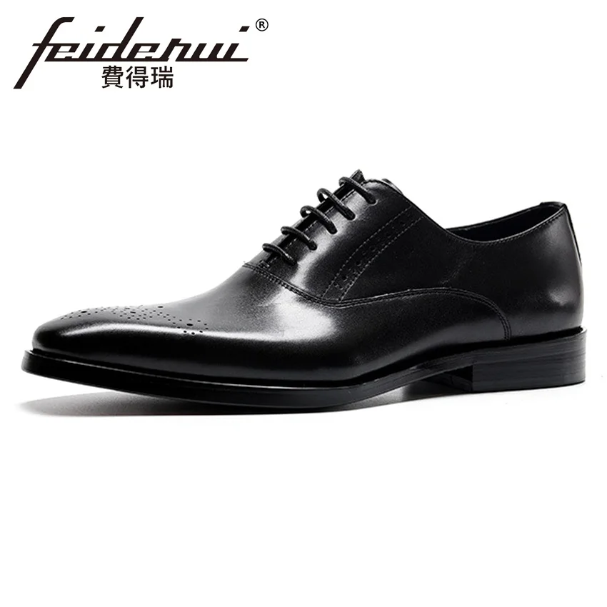 Summer Designer Genuine Leather Men's Wedding Oxfords Pointed Toe Breathable Man Formal Dress Medallion Brogue Party Shoes HMS20
Summer Designer Genuine Leather Men's Wedding Oxfords Pointed Toe Breathable Man Formal Dress Medallion Brogue Party Shoes HMS20