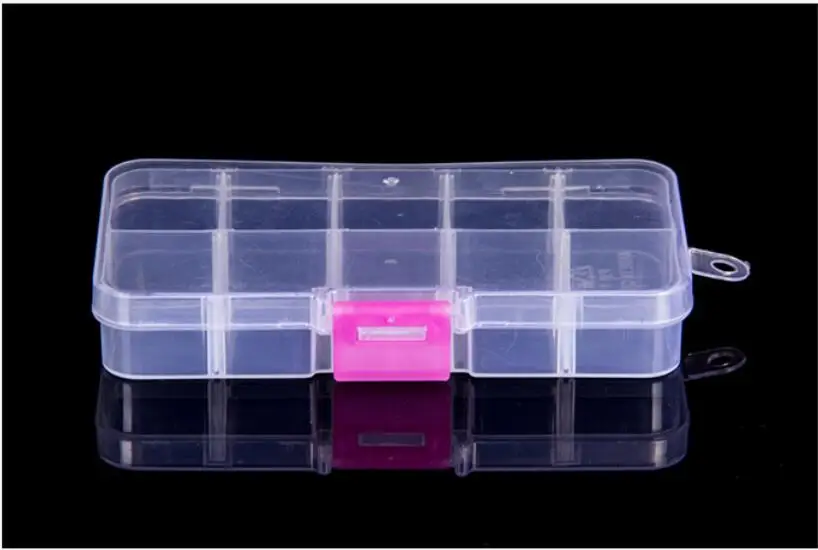 wholesale 1000pcs/lot 10 Grids Storage Boxes Adjustable Jewelry Beads Pills Nail Art Tips Storage Case House Keeping Hot Sale
wholesale 1000pcs/lot 10 Grids Storage Boxes Adjustable Jewelry Beads Pills Nail Art Tips Storage Case House Keeping Hot Sale