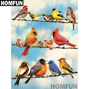 HOMFUN Full Square/Round Drill 5D DIY Diamond Painting "Colorful Bird" 3D Embroidery Cross Stitch 5D Home Decor A00984
HOMFUN Full Square/Round Drill 5D DIY Diamond Painting "Colorful Bird" 3D Embroidery Cross Stitch 5D Home Decor A00984