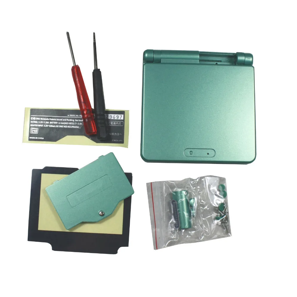 Green Full Housing Shell Case Cover Replacement for Nintendo GBA SP Gameboy Advance SP
Green Full Housing Shell Case Cover Replacement for Nintendo GBA SP Gameboy Advance SP