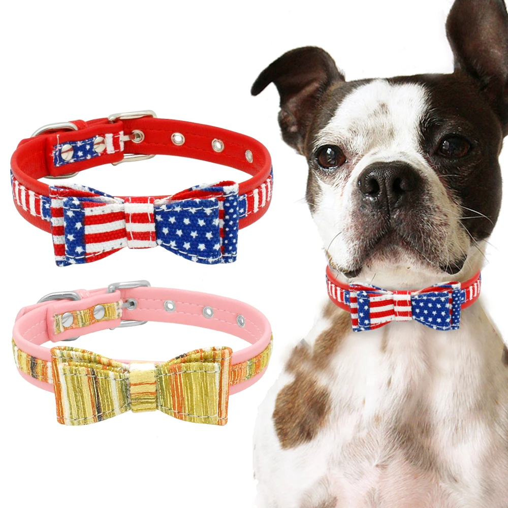 Pitbull Dog Collar French Bulldog Bow Tie Dogs Cat Collars Pet Accessories Bow Knot Collars for Small Medium Pets Kitten Puppy
Pitbull Dog Collar French Bulldog Bow Tie Dogs Cat Collars Pet Accessories Bow Knot Collars for Small Medium Pets Kitten Puppy