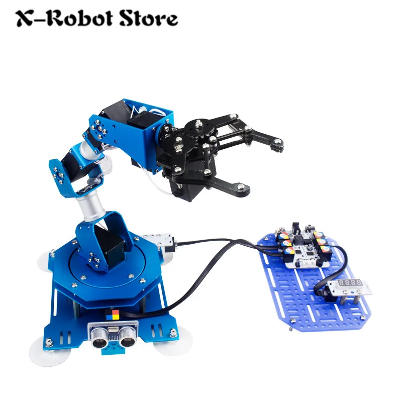 XArm 6DOF 6 DOF Robot arm DIY Full Metal Bus Robot Hand Kit Manipulator Servo Arm with Parameter Feedback for Arduino
XArm 6DOF 6 DOF Robot arm DIY Full Metal Bus Robot Hand Kit Manipulator Servo Arm with Parameter Feedback for Arduino