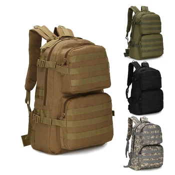 45L Outdoor 3D Tactical Backpack Molle Multifunctional Bag Military Army Pack 800D Waterproof Camping Hiking Camouflage Bags Men
45L Outdoor 3D Tactical Backpack Molle Multifunctional Bag Military Army Pack 800D Waterproof Camping Hiking Camouflage Bags Men