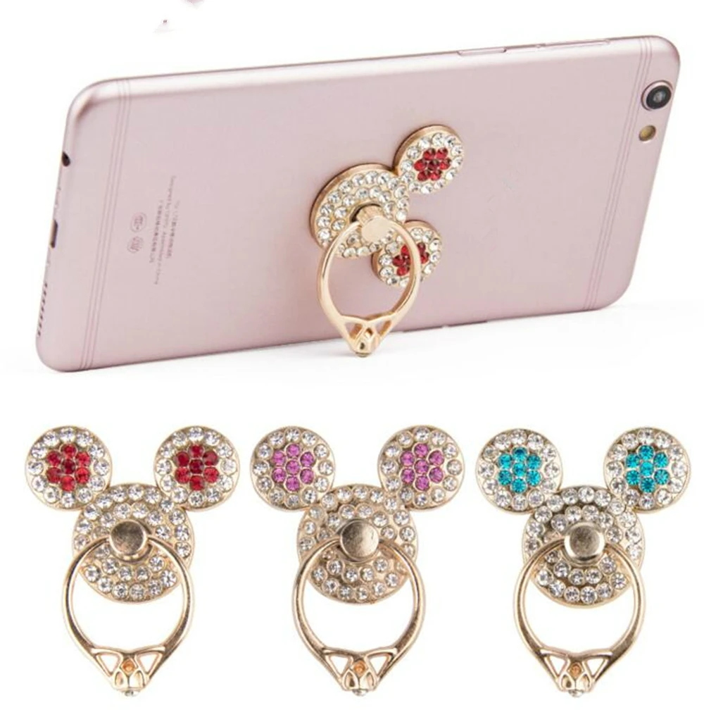 mickey head diamond ring socket buckle stents 360 degrees rotate Mobile phone stand metal stents for smartphone/tablet
mickey head diamond ring socket buckle stents 360 degrees rotate Mobile phone stand metal stents for smartphone/tablet
