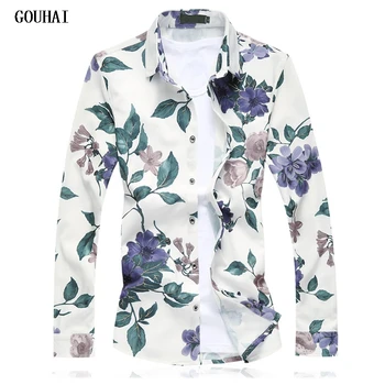 2019 Brand New Men Long Sleeve Shirt Male Dress Shirts Men's Fashion Casual Long Sleeve Floral Shirt
2019 Brand New Men Long Sleeve Shirt Male Dress Shirts Men's Fashion Casual Long Sleeve Floral Shirt