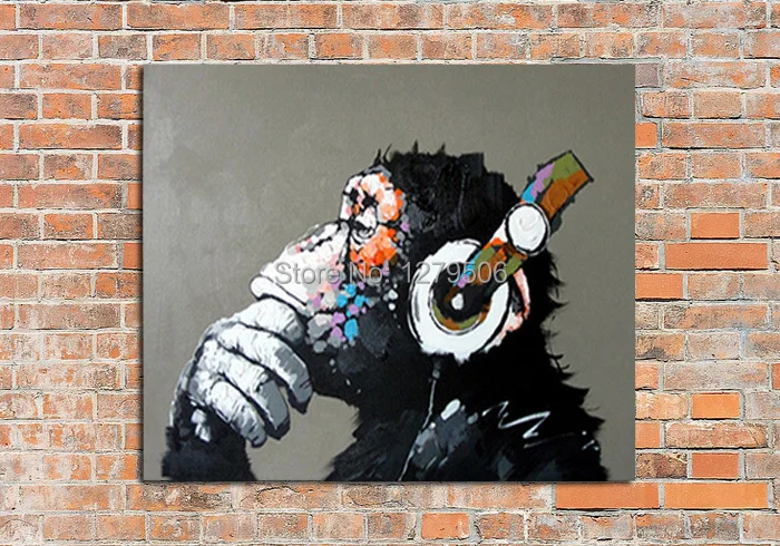Handmade Abstract Thinking Gorilla Art Oil Painting On Canvas For Living Room Decor Hang Group Of Paintings
Handmade Abstract Thinking Gorilla Art Oil Painting On Canvas For Living Room Decor Hang Group Of Paintings