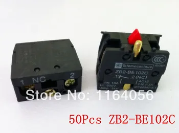 50pcs ZB2-BE102C NC Contact Block Replaces TELE 10A 400V 
50pcs ZB2-BE102C NC Contact Block Replaces TELE 10A 400V