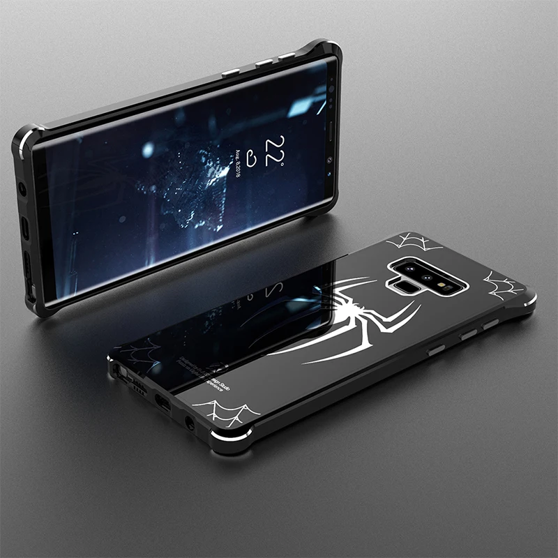 Metal Case For Samsung Note9 Luxury Spider Element Aluminum Metal Bumper + Mirror Acrylic Cover For Samsung Galaxy Note 9 Case
Metal Case For Samsung Note9 Luxury Spider Element Aluminum Metal Bumper + Mirror Acrylic Cover For Samsung Galaxy Note 9 Case