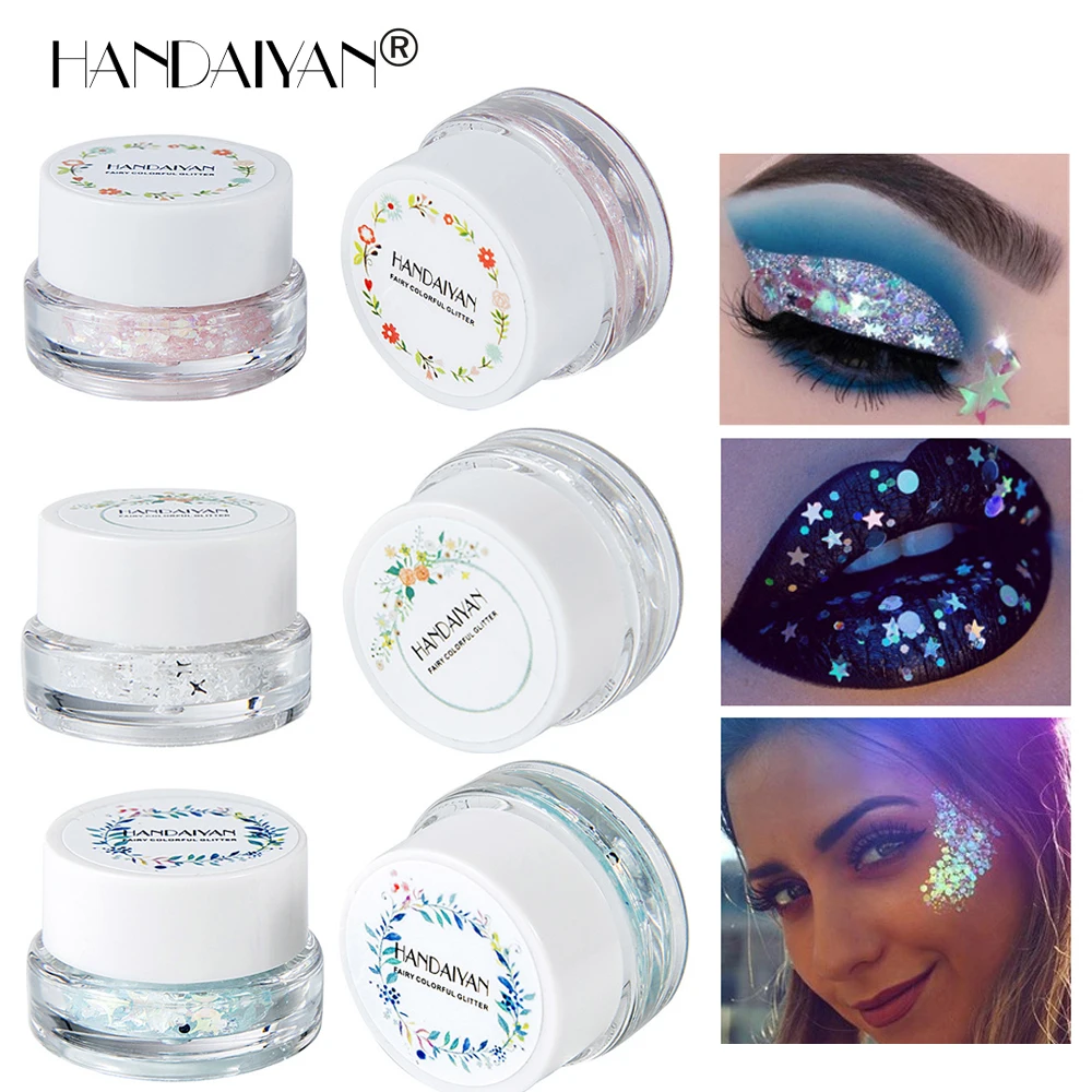 Glitters for Art Body Art Glitter Tattoos Powder Gel Hair Eye Glitter Flash Heart Loose Sequins Nude Face Cream Festival Glitter
Glitters for Art Body Art Glitter Tattoos Powder Gel Hair Eye Glitter Flash Heart Loose Sequins Nude Face Cream Festival Glitter