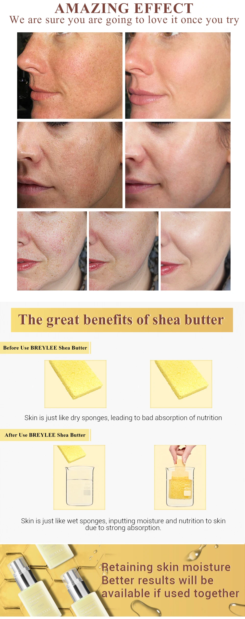 shea butter overnight on face