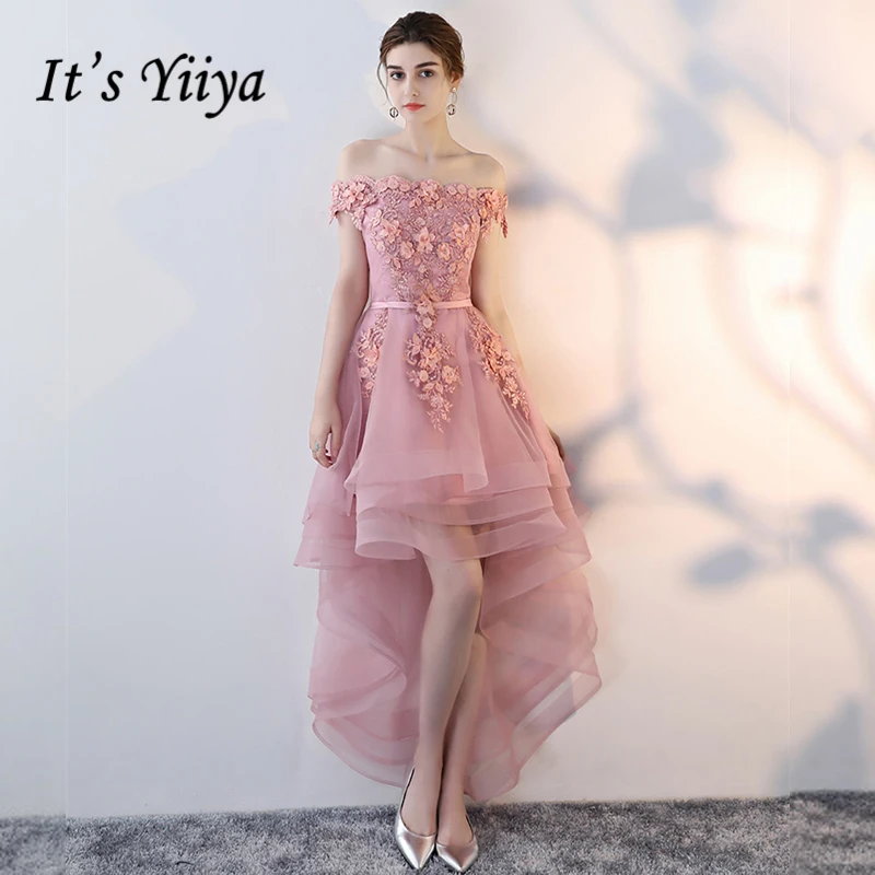 It's Yiiya Prom Dresses Girls Boat Sleeveless Flower Asymmetrical Fashion Prom Gowns Party Dresses Formal Dresses LX902
It's Yiiya Prom Dresses Girls Boat Sleeveless Flower Asymmetrical Fashion Prom Gowns Party Dresses Formal Dresses LX902