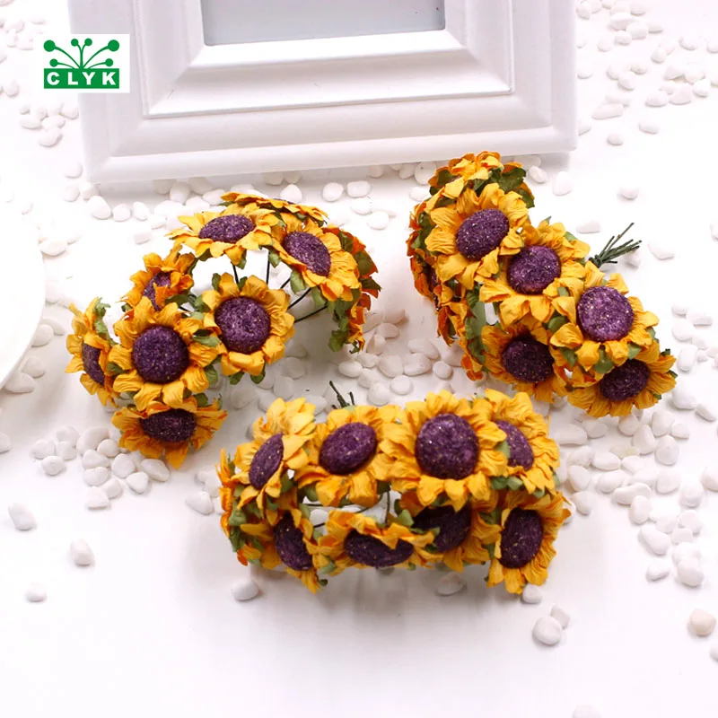 Mini Sunflower Bouquet, Artificial Paper Flower, Home Wedding Table Decor, 3*8cm, 10Pcs
Mini Sunflower Bouquet, Artificial Paper Flower, Home Wedding Table Decor, 3*8cm, 10Pcs