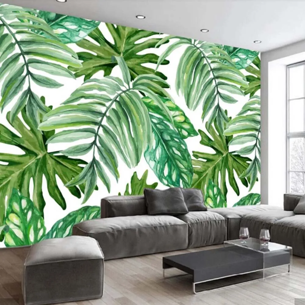 3D Nordic Tropical Leaves Wallpaper Mural Wall Paper Roll Living Room Home Wall Decor Printed Photo Wallpapers 3d Wall Murals
3D Nordic Tropical Leaves Wallpaper Mural Wall Paper Roll Living Room Home Wall Decor Printed Photo Wallpapers 3d Wall Murals