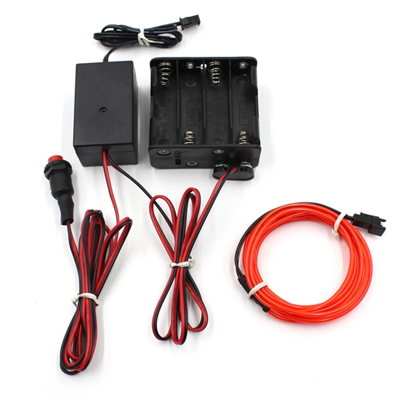1/2/3/5/10/20M EL Wire With 8*AA Controller Neon Light LED String Light Lamp Flexible Twinkle Glow Rope Tube Wire LED Strip
1/2/3/5/10/20M EL Wire With 8*AA Controller Neon Light LED String Light Lamp Flexible Twinkle Glow Rope Tube Wire LED Strip