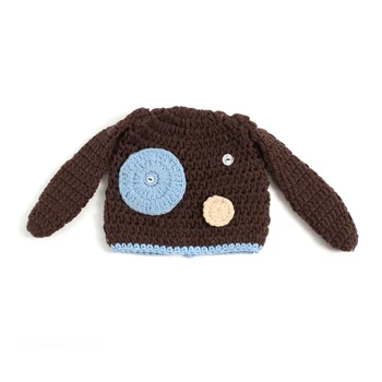 Newborn Baby Wool Cute 100%Handmade Infant Hand-woven Child Joker Hat Baby Hat hand Knit Puppy Dog Hat Bonnet Photography Cap
Newborn Baby Wool Cute 100%Handmade Infant Hand-woven Child Joker Hat Baby Hat hand Knit Puppy Dog Hat Bonnet Photography Cap