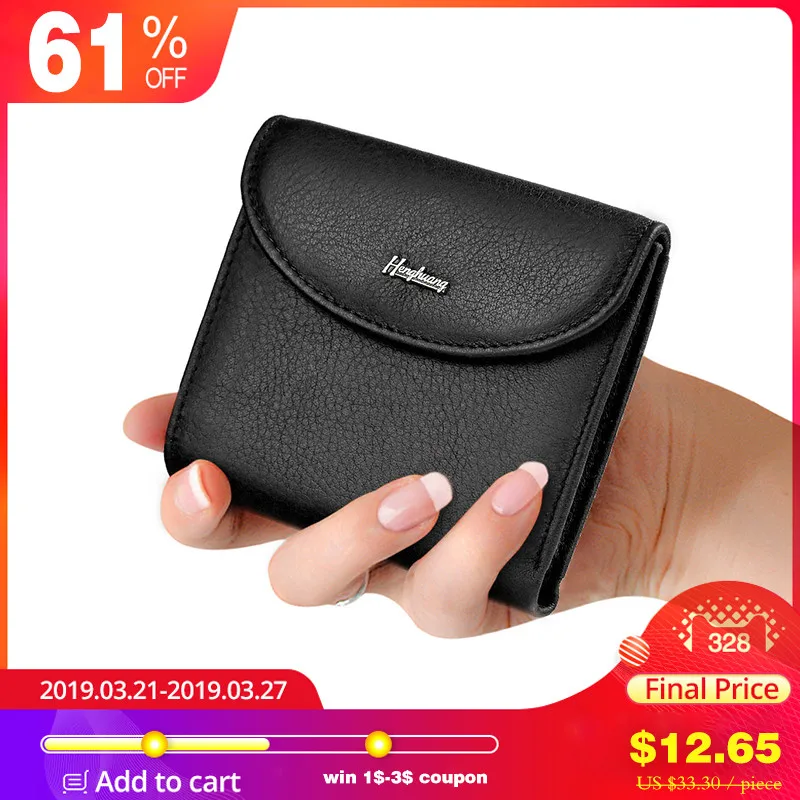 HH 2019 New Mini Cow Genuine Leather Women Wallets Ladies Small Wallet Coin Purses ID Card Holder Designer Slim Purse Money Bag
HH 2019 New Mini Cow Genuine Leather Women Wallets Ladies Small Wallet Coin Purses ID Card Holder Designer Slim Purse Money Bag