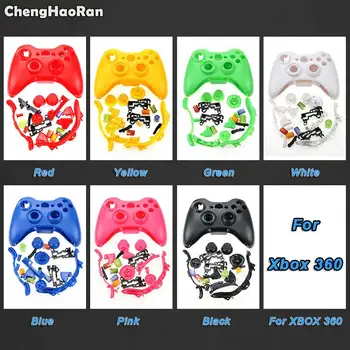 ChengHaoRan For XBox 360 Wireless Game Controller Hard Case Black/Clear Shell Cover Full Set With Buttons Analog Stick Bumpers
ChengHaoRan For XBox 360 Wireless Game Controller Hard Case Black/Clear Shell Cover Full Set With Buttons Analog Stick Bumpers