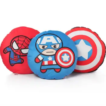 Disney Round Shape Captian America Spiderman Round Shape Cushion Pillow with filling 32x32cm or 45x45cm on Bed Sofa Cars Seat
Disney Round Shape Captian America Spiderman Round Shape Cushion Pillow with filling 32x32cm or 45x45cm on Bed Sofa Cars Seat