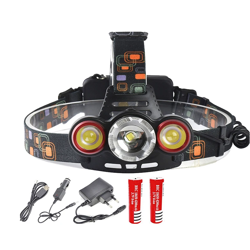 NEW 10000LM LED Headlamp XML-T6 Headlight Lamp Lantern Torch Hiking Camping Riding Fishing Light 18650 Battery Charger z40
NEW 10000LM LED Headlamp XML-T6 Headlight Lamp Lantern Torch Hiking Camping Riding Fishing Light 18650 Battery Charger z40