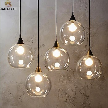 American Modern pendant lights restaurant bar ball pendant lamps cafe transparent glass ball hanging decorative lighting fixture
American Modern pendant lights restaurant bar ball pendant lamps cafe transparent glass ball hanging decorative lighting fixture