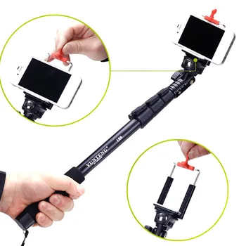 Yunteng Extendable Handheld Tripod Monopod Adapter with Phone Clip for Huawei Lenovo Nokia Sony Phone DSLR Camera Gopro
Yunteng Extendable Handheld Tripod Monopod Adapter with Phone Clip for Huawei Lenovo Nokia Sony Phone DSLR Camera Gopro