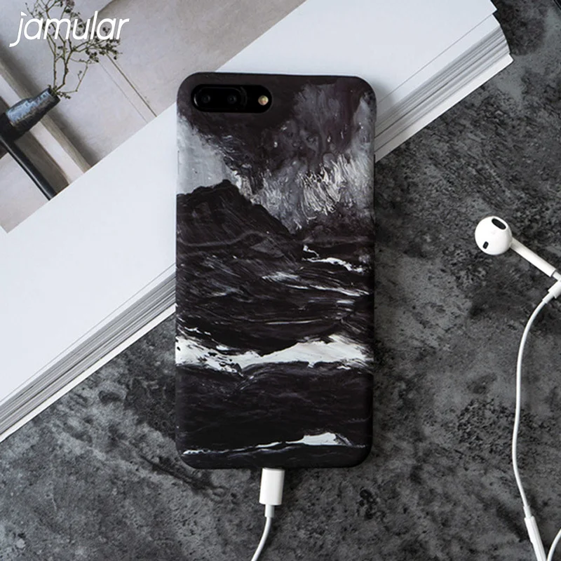 JAMULAR Landscape Case For iphone 8 7 Plus 6s Ocean Black Wave Matte PC Hard Cover For iphone 6 6s Plus 7 Plus Fundas Capa
JAMULAR Landscape Case For iphone 8 7 Plus 6s Ocean Black Wave Matte PC Hard Cover For iphone 6 6s Plus 7 Plus Fundas Capa
