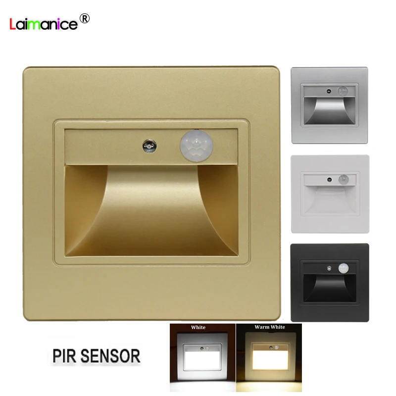 PIR Sound Control Motion Detector Light Sensor Led Stair Light Human Body Induction Embedded Ladder Sconce Wall Lamp 86 Box
PIR Sound Control Motion Detector Light Sensor Led Stair Light Human Body Induction Embedded Ladder Sconce Wall Lamp 86 Box