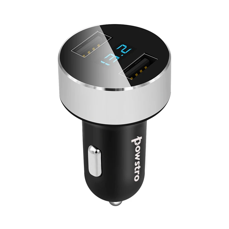 Universal 5V/3.1A Dual USB Car Charger Adapter Intelligent Fast Charging LED Display Voltmeter Current 12-24V
Universal 5V/3.1A Dual USB Car Charger Adapter Intelligent Fast Charging LED Display Voltmeter Current 12-24V