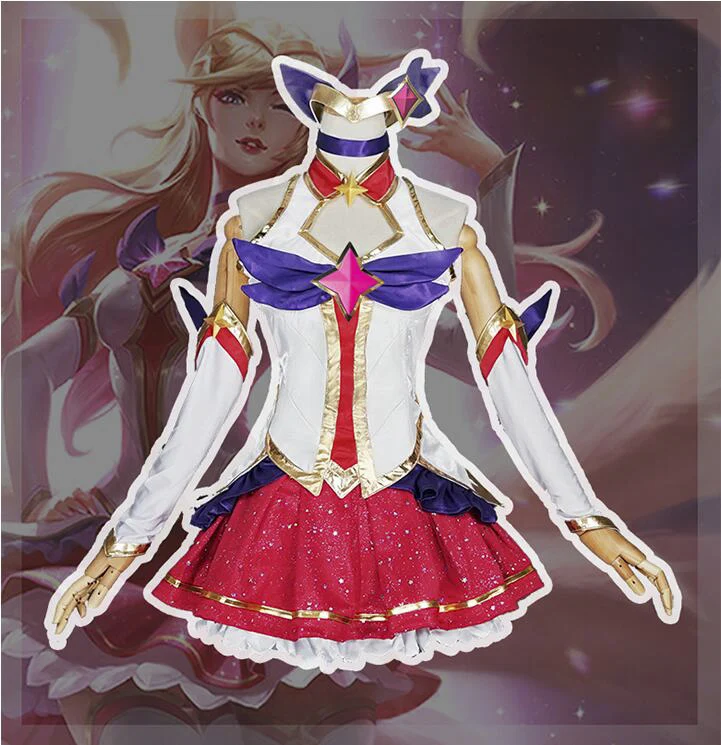 Anime! Game LOL Guardian of the Star Magical Girl Ahri Uniforms Cosplay Costume Highly Reductive Free Shipping
Anime! Game LOL Guardian of the Star Magical Girl Ahri Uniforms Cosplay Costume Highly Reductive Free Shipping