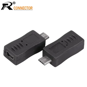 100pcs Micro USB male plug to mini USB 5pin female jack connector tablet computer adapter electrical parts
100pcs Micro USB male plug to mini USB 5pin female jack connector tablet computer adapter electrical parts