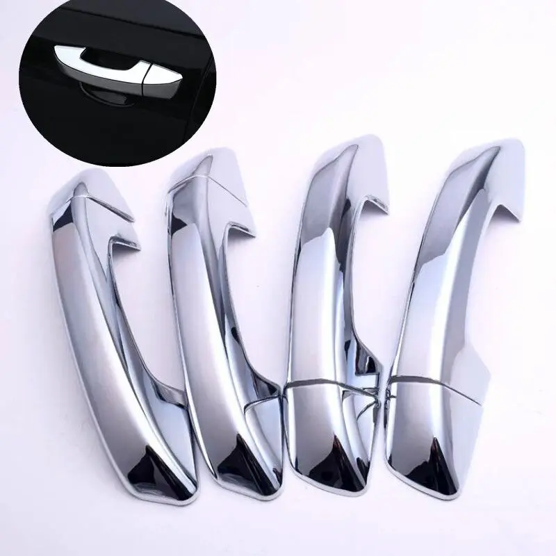 New Chrome Car Side Door Handle Cover Trim For Volkswagen VW Golf 6 MK6 Skoda SUPERB 2009 2010 2011 2012 Car Styling
New Chrome Car Side Door Handle Cover Trim For Volkswagen VW Golf 6 MK6 Skoda SUPERB 2009 2010 2011 2012 Car Styling