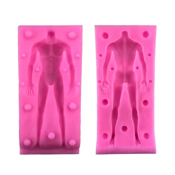 Body Doll Shaped Silicone Mould 3D Fondant Tool For Mannequin Handmade 2018 DIY Chocolate Baking Decoration Clay Mould Supplies
Body Doll Shaped Silicone Mould 3D Fondant Tool For Mannequin Handmade 2018 DIY Chocolate Baking Decoration Clay Mould Supplies