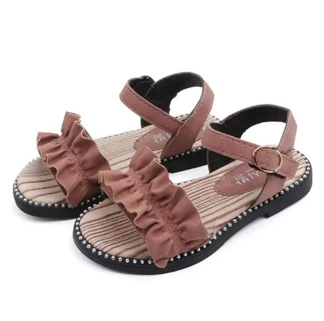 Bekamille Kids Sandals 2019 Summer Girls Sandal Ruffles Princess Shoes Anti-Slip Baby Sandal Toddler Shoes 12-16CM
Bekamille Kids Sandals 2019 Summer Girls Sandal Ruffles Princess Shoes Anti-Slip Baby Sandal Toddler Shoes 12-16CM
