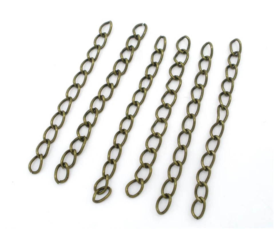 DoreenBeads 100 Bronze Color Extension Chains/Tail Extender 50x3mm (B06363), yiwu
DoreenBeads 100 Bronze Color Extension Chains/Tail Extender 50x3mm (B06363), yiwu